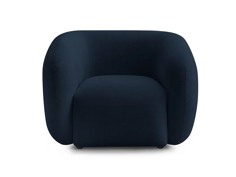 Sessel BOBOCHIC CELINE Stoff dunkelblau