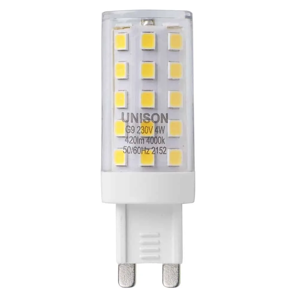 UniLED 420lm 4W Dimbar 840 G9