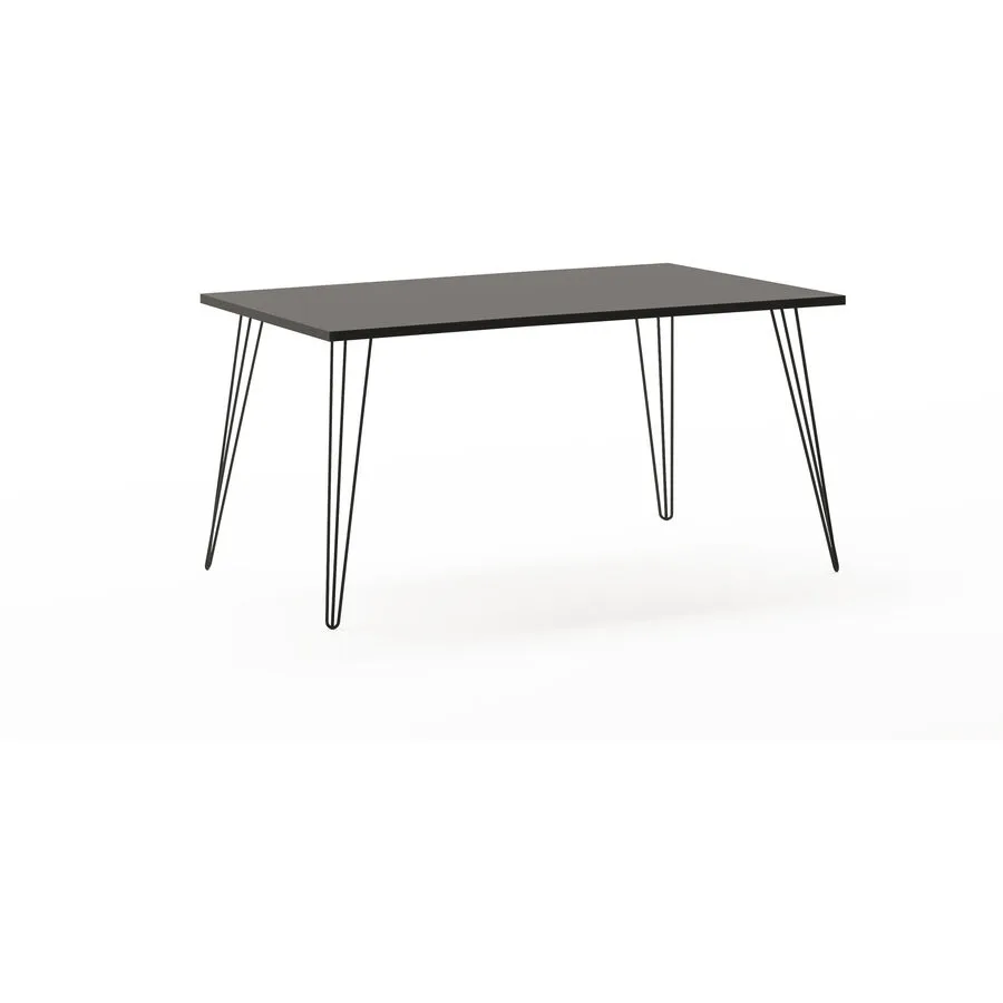 Schreibtisch Fips dunkelgrau Holzwerkstoff B 160 T 80 cm
