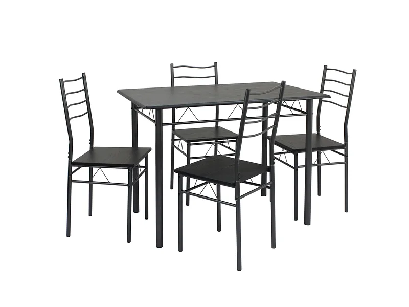 Set Tisch und 4 Stühle EASY