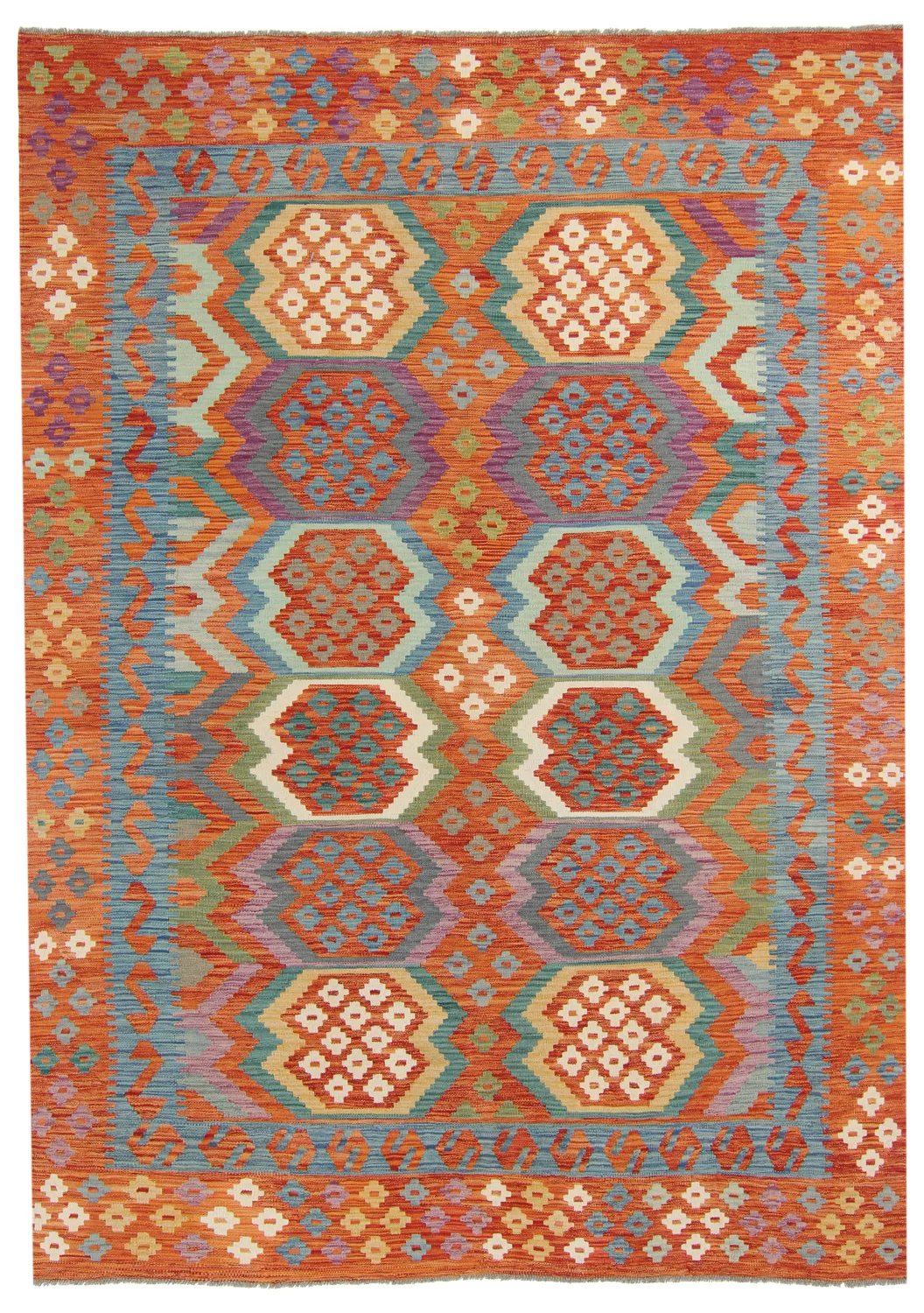 Orientalsk kelimteppe 291 x 207 cm (Størrelse: 291 x 207 cm)