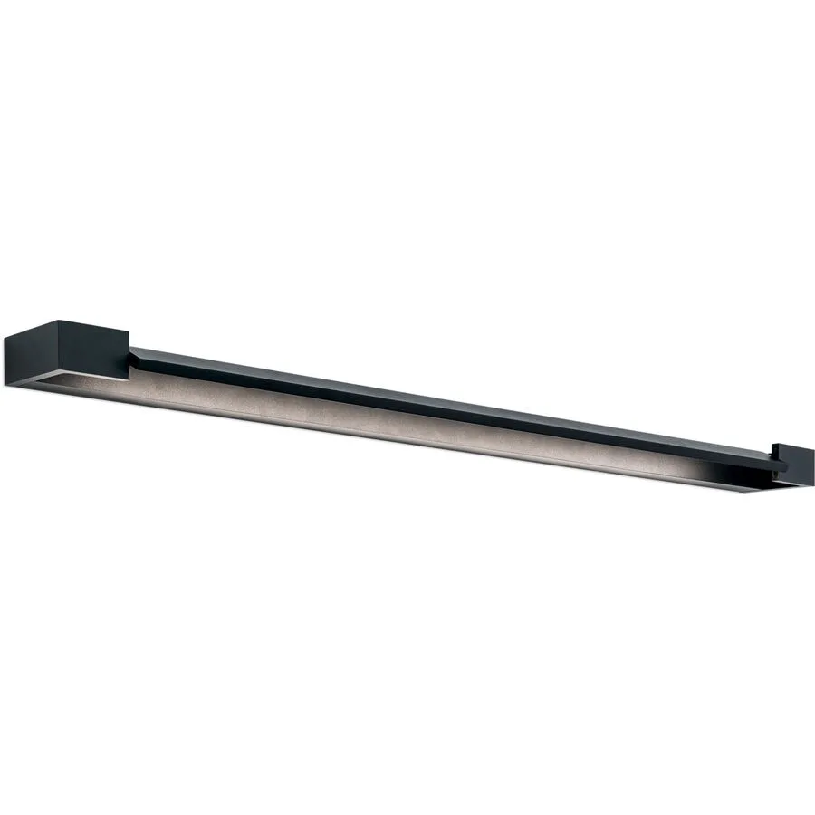 Wandlampe Marilyn Schwarz Aluminium 10 cm - Lichtfarbe: Warmweiss