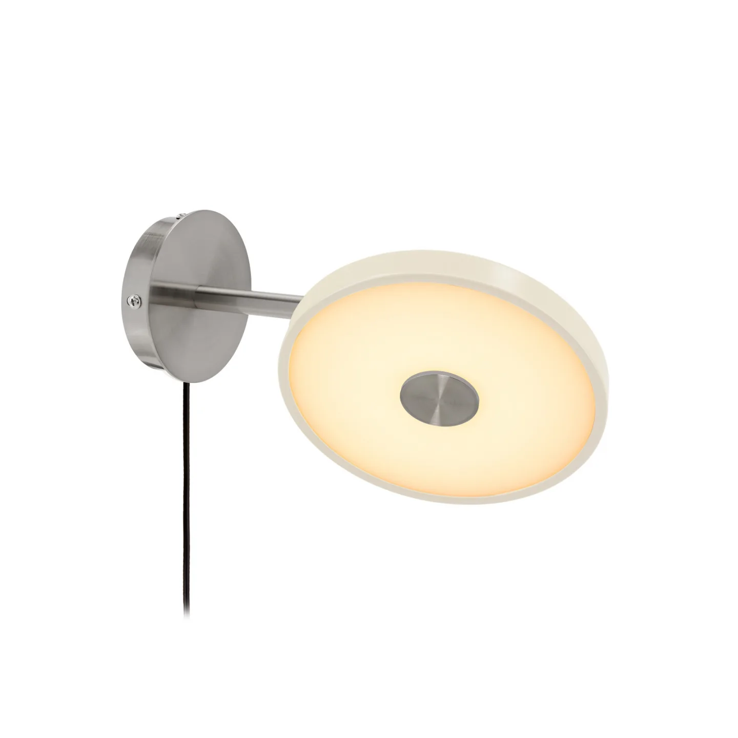Umage Asteria Wall Wandleuchte Short, Pearl white-chrome