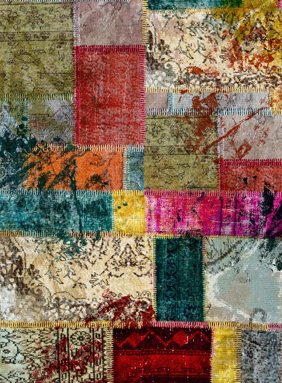Wilton-teppe - Ariana (multi) (Størrelse: 290 x 390 cm)