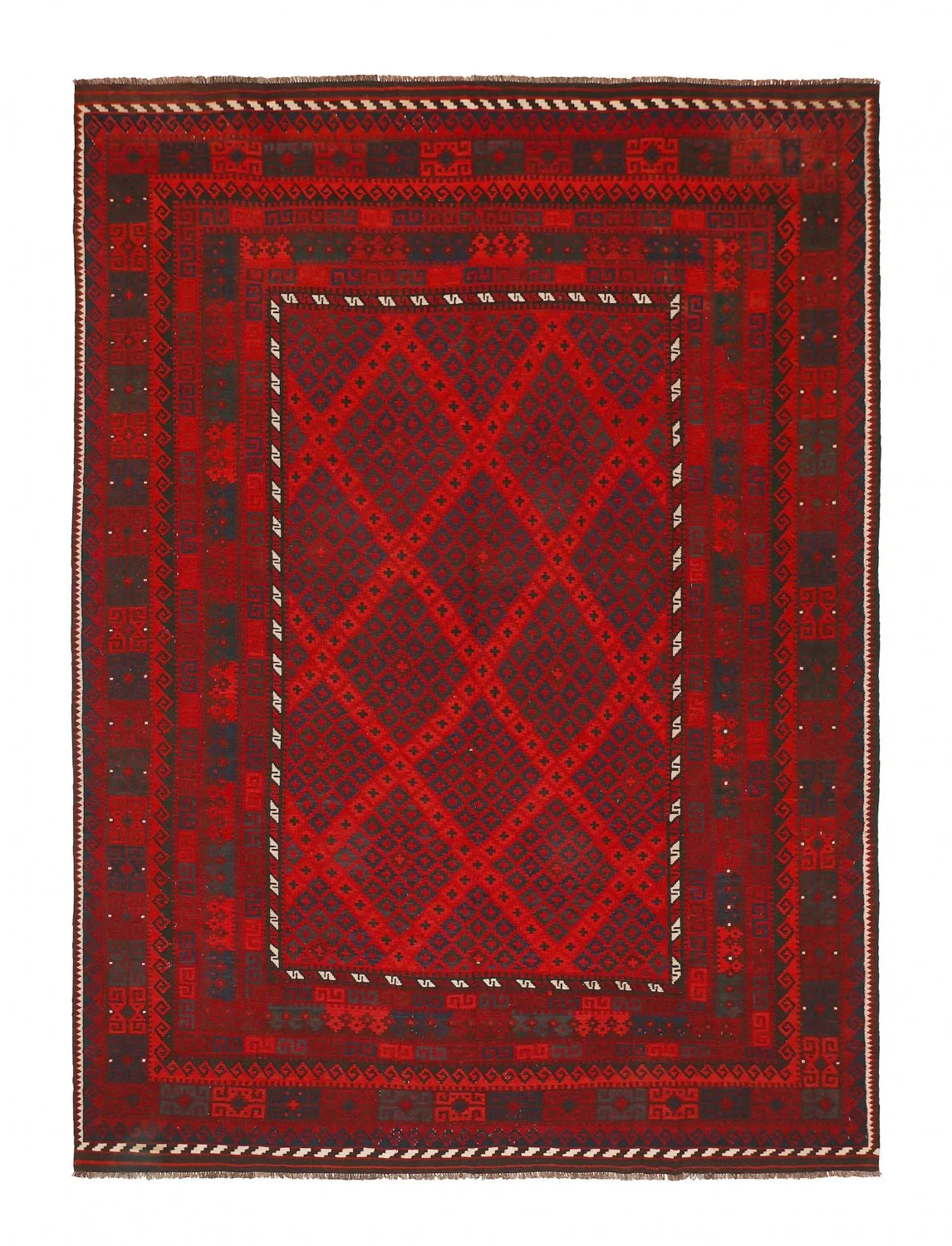 Orientalsk kelimteppe 384 x 277 cm (Størrelse: 384 x 277 cm)