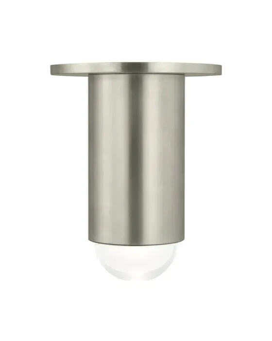 Ebell Flush Mount Antique Nickel S