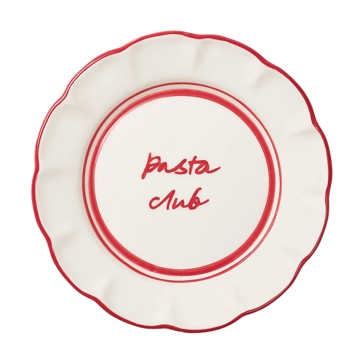 Pick a Poppy Bistro Salatteller Rot, 21,5 cm