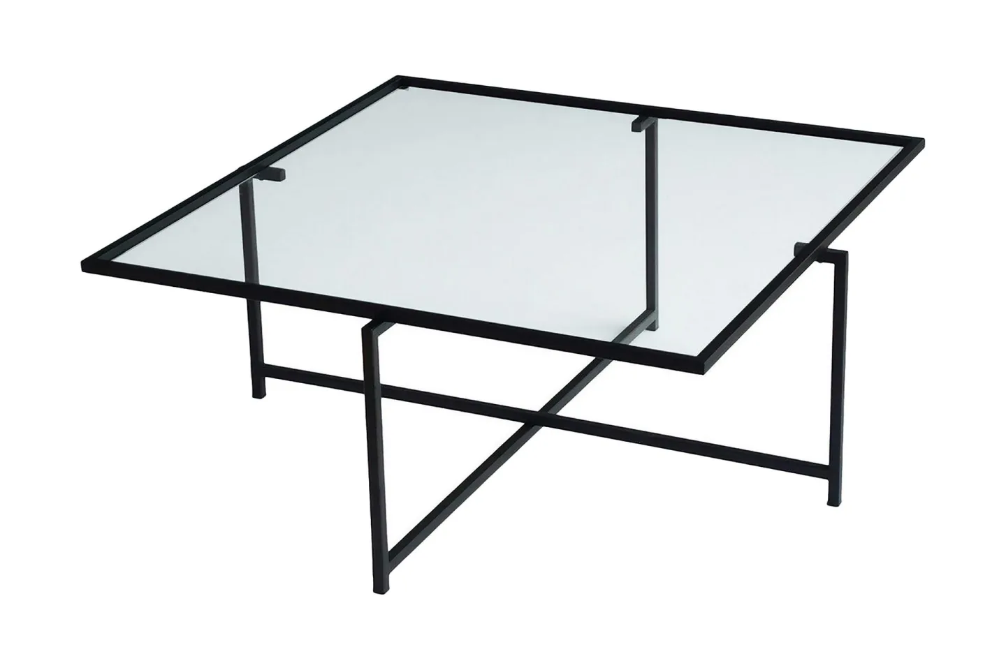 Alskaliden Soffbord 85x35x85 cm - Svart