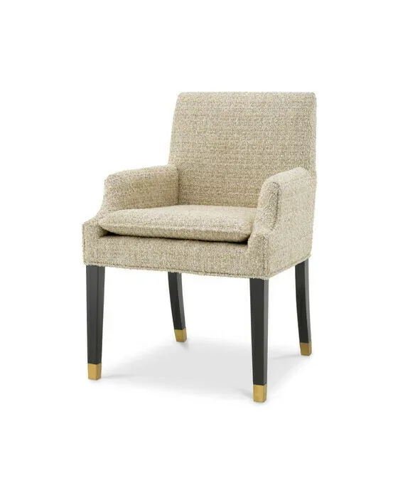 Clayton karmstol Winslow chenille beige