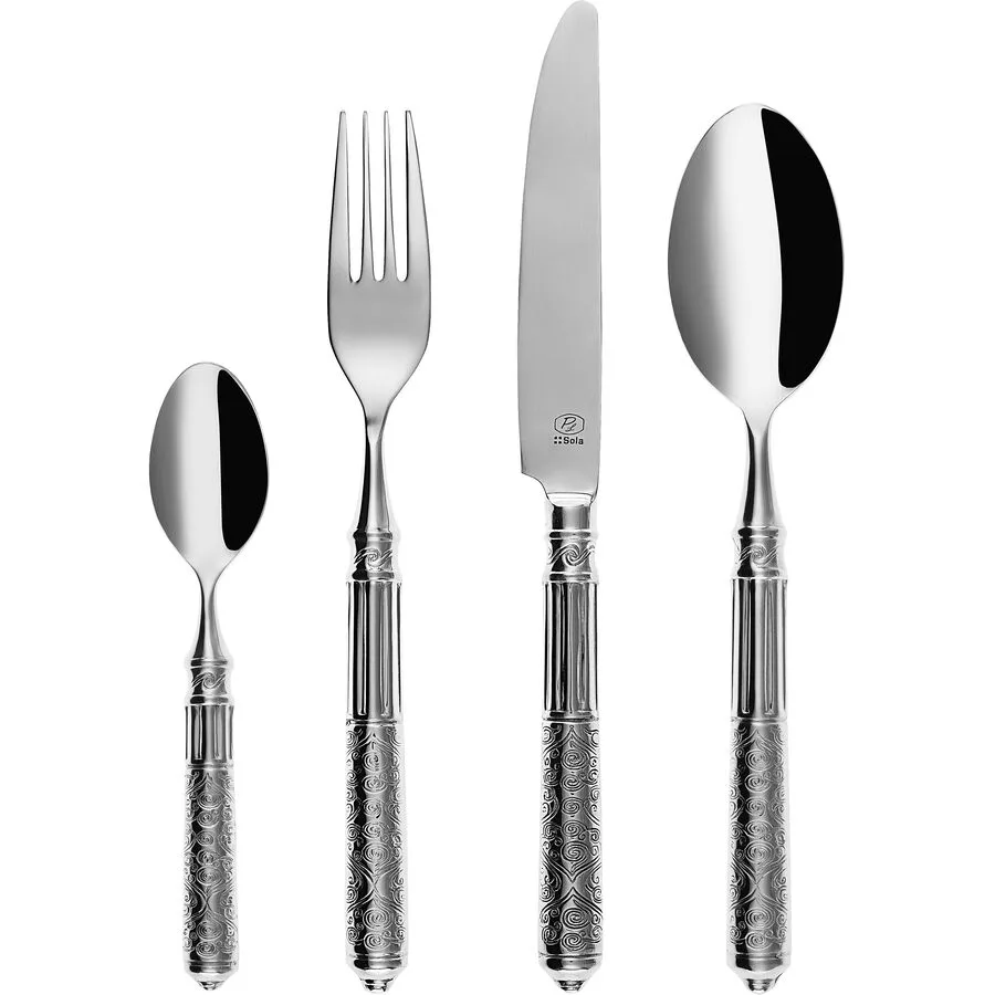 Sola Besteck-Set Santa Monica silber Chromnickelstahl 18/10