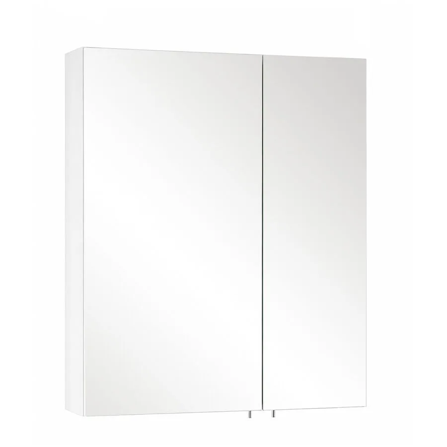 Spiegelschrank Hano weiss Dekor hochglanz Holzwerkstoff B 60 T 16 cm
