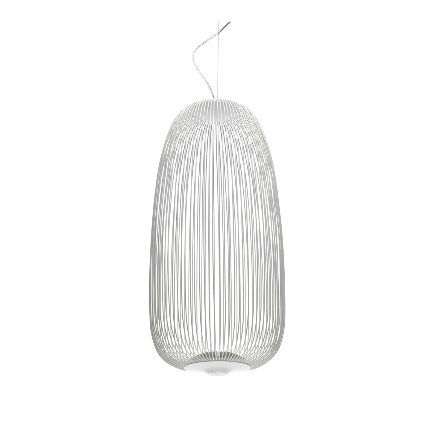 Foscarini - Spokes 1 Susp dimmable, Copper, Incl. LED 38,5W 2700K 2780 lm CRI>90 80lm/W - Pendellampor - Garcia Cumini - Koppar