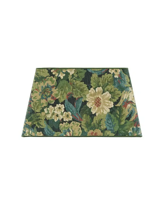 Rektangulær lampskærm ebonleaf flower