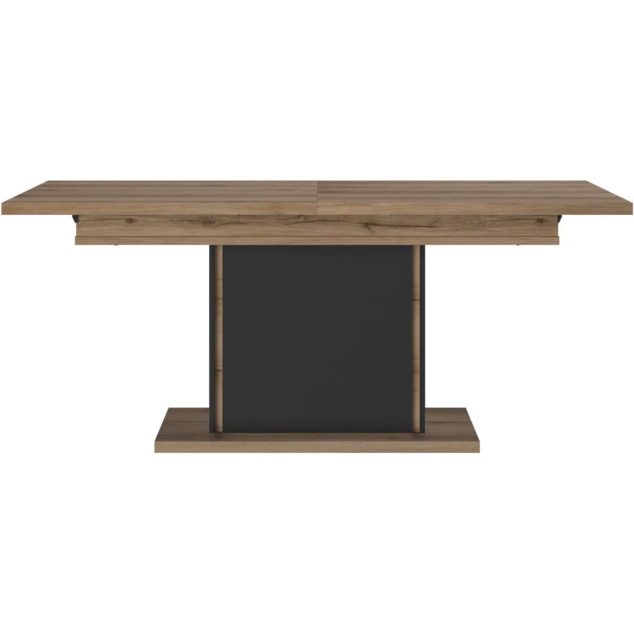 Tisch Otello eiche/schwarz Holzwerkstoff B 90 T 205 cm