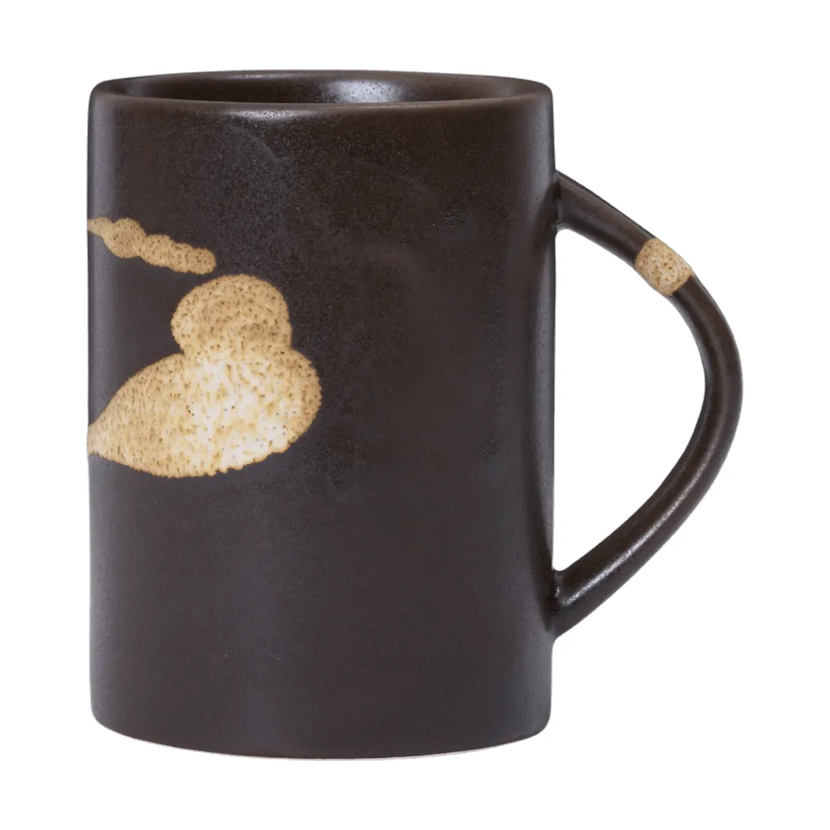 Ferm Living Koyo Tasse 30 cl Dark brown-buff