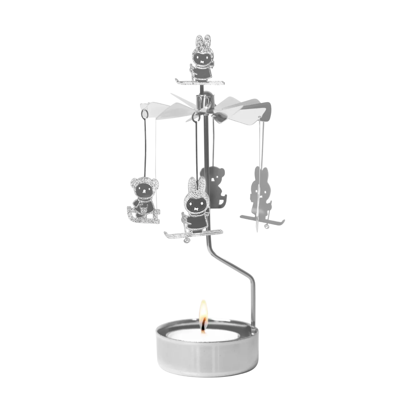 Pluto Design Miffy winter änglaspel Silver