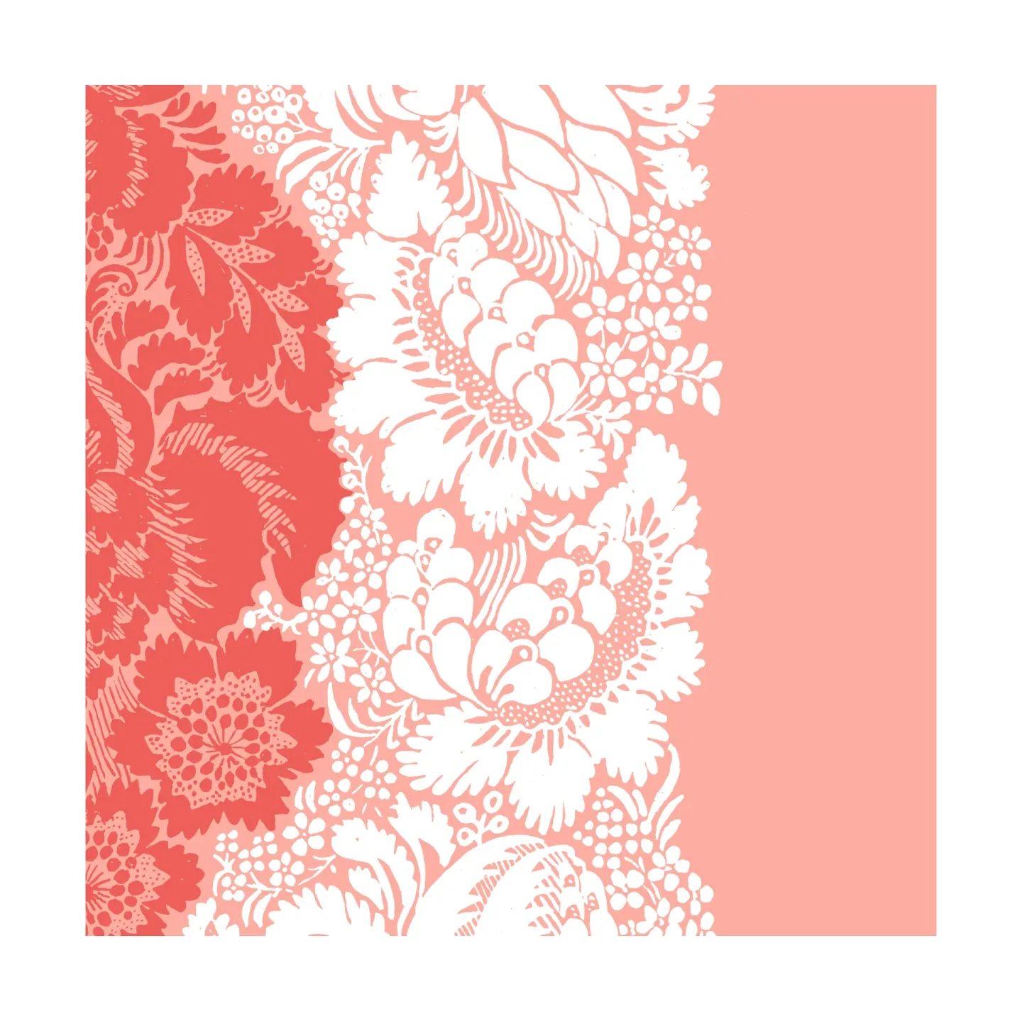 Marimekko Ananas Serviette 33 x 33cm 20er Pack Raspberry