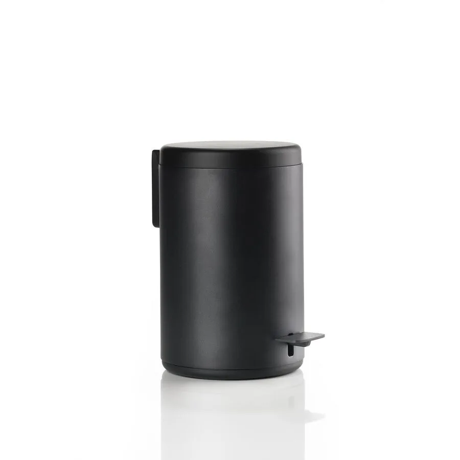 Treteimer Zone Denmark schwarz Kunststoff 3 l