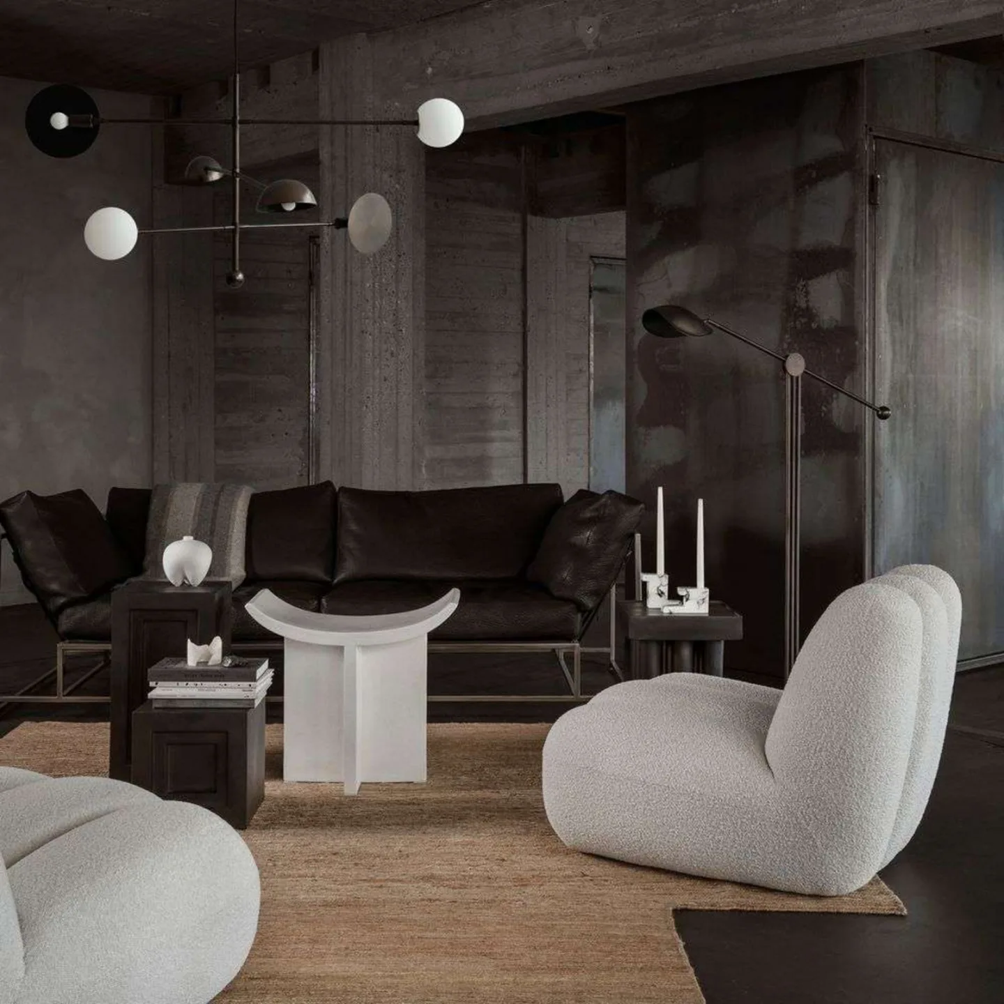 101 Copenhagen - Sahn Chandelier - Takkronor - Kristian Sofus Hansen - Brun