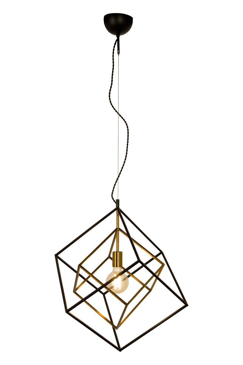 Aneta Lighting - Cubes Ø54 - Taklampa - Svart