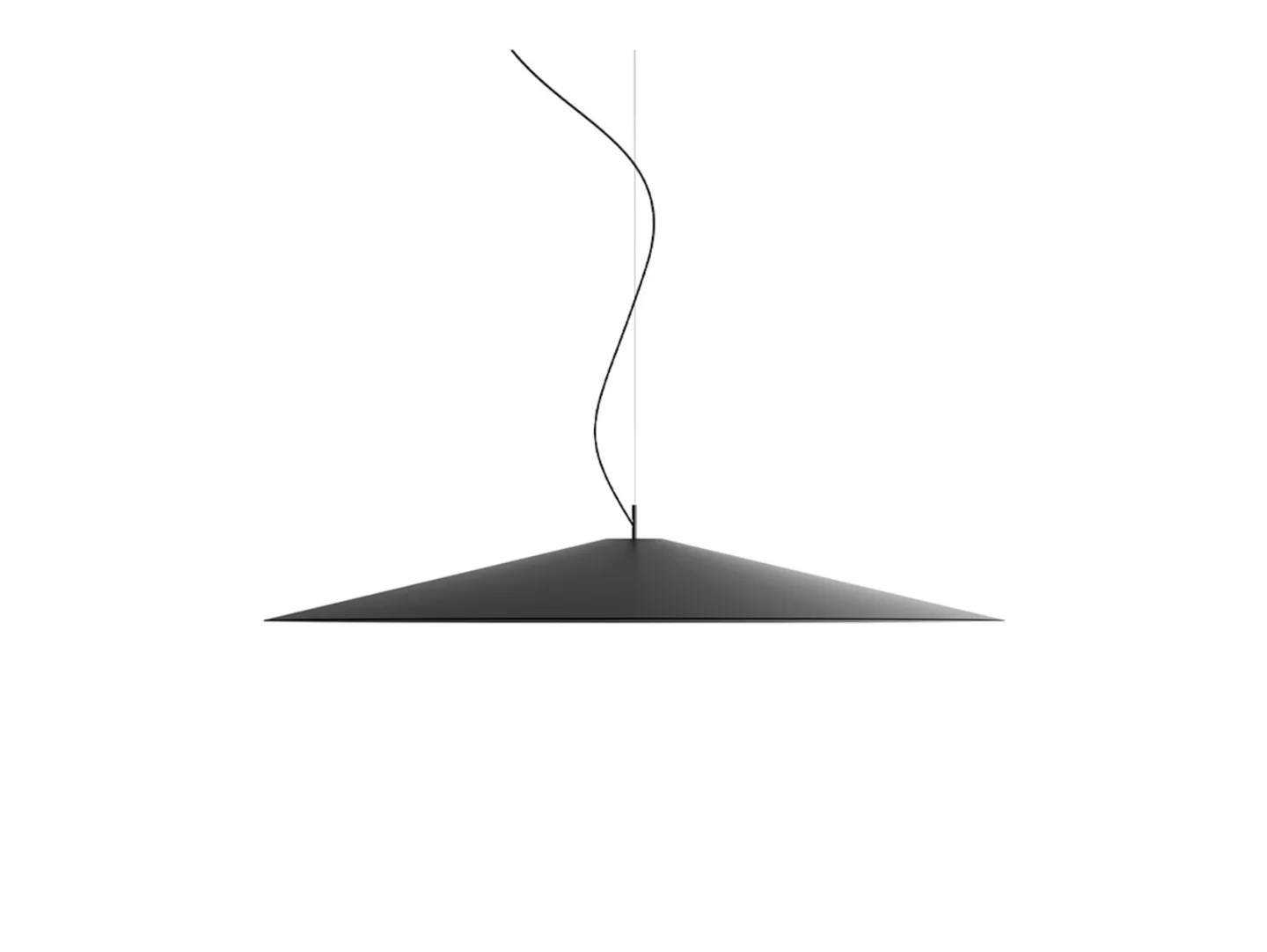 Koinè Pendelleuchte 2700K Ø86 Matt Schwarz - Luceplan - Esszimmer - Aluminium
