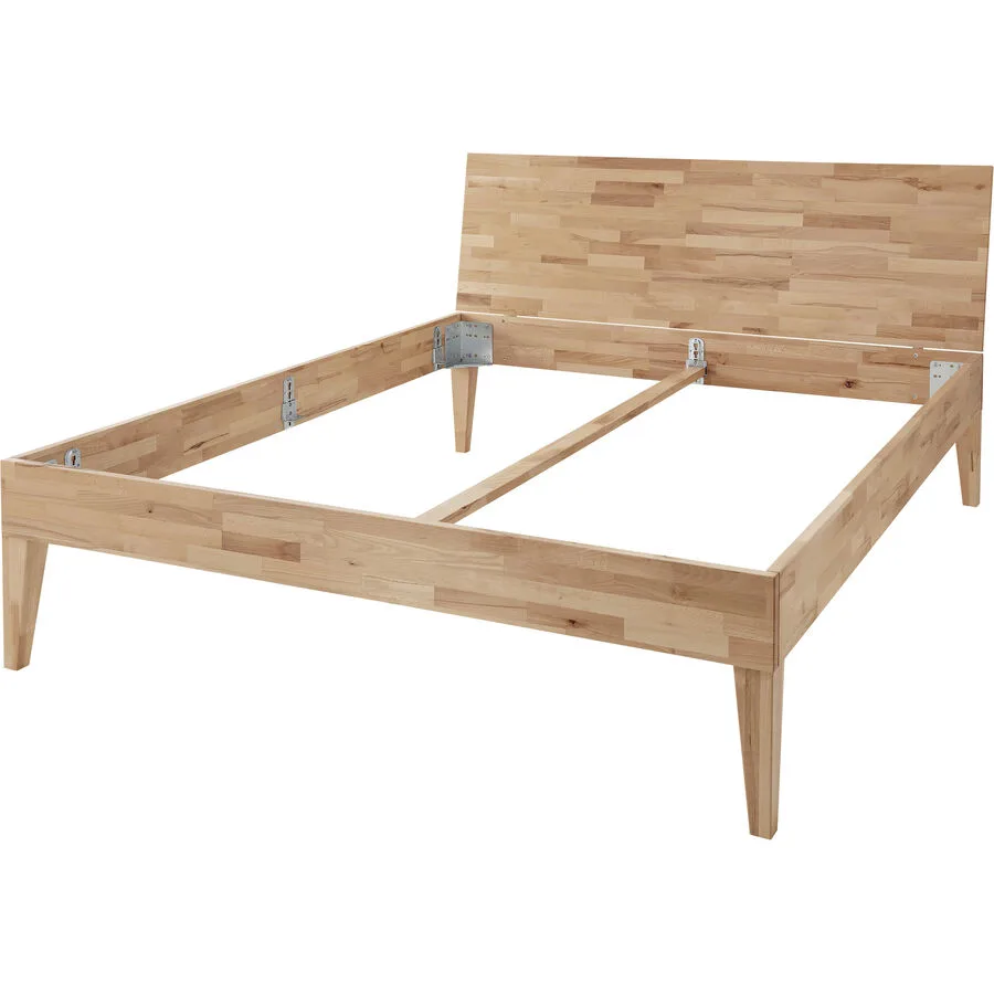 Bett Cyrill eiche Eiche Massivholz 200 x 200 cm