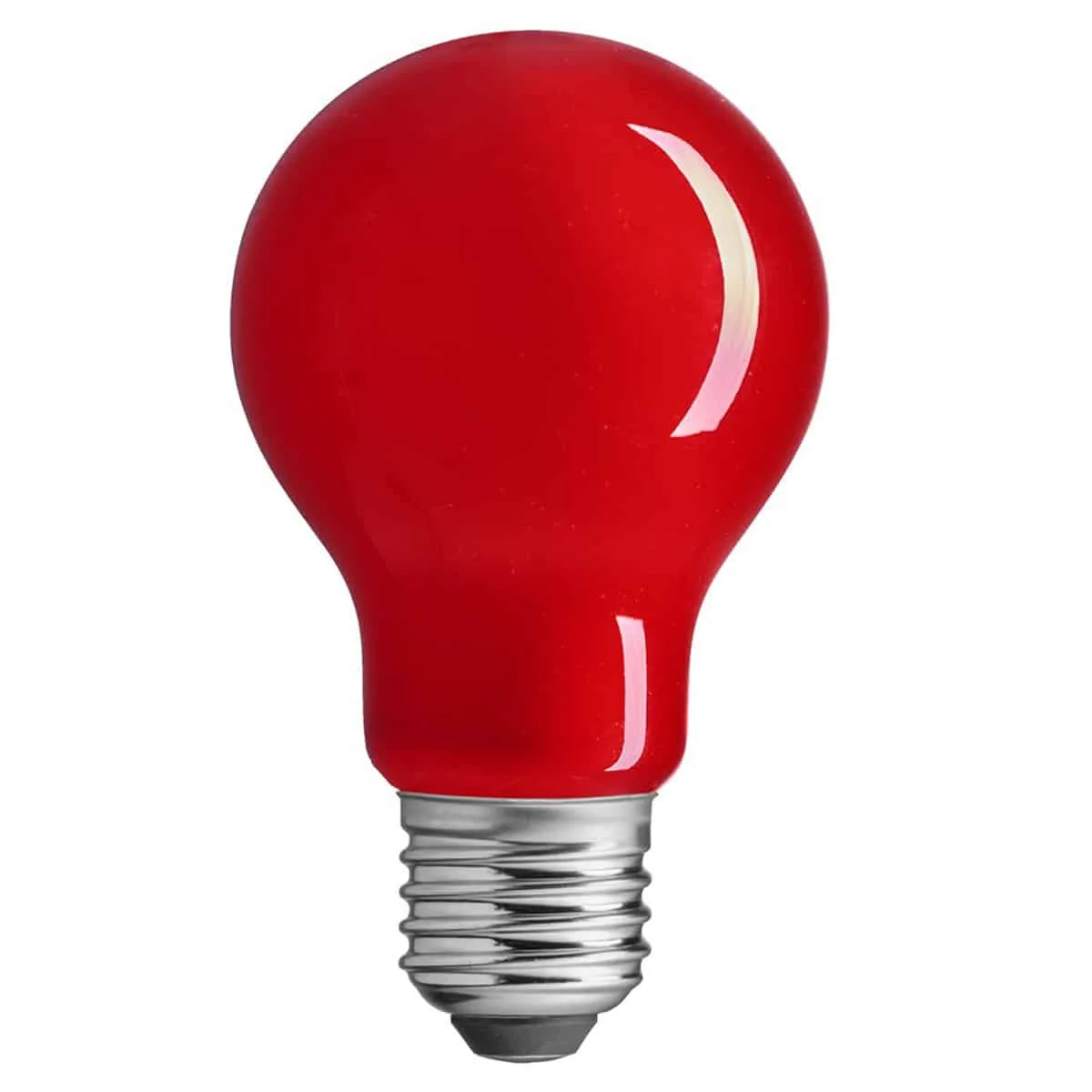 Normallampa LED Röd 4W Dimbar E27