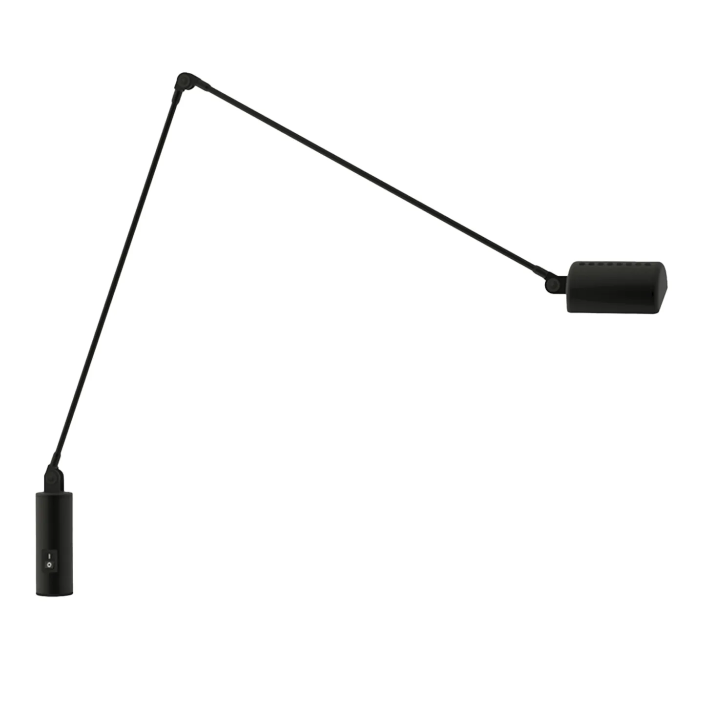 Lumina - Daphine Cilindro bordslampa black soft-touch - Bordslampor - Tommaso Cimini - Svart - Metall