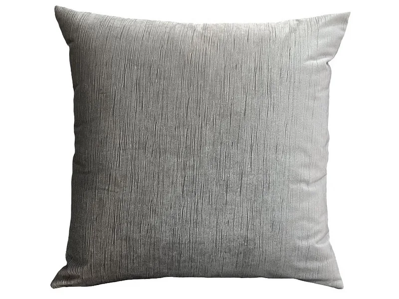Kissen EDWINA 45x45cm grau unifarben
