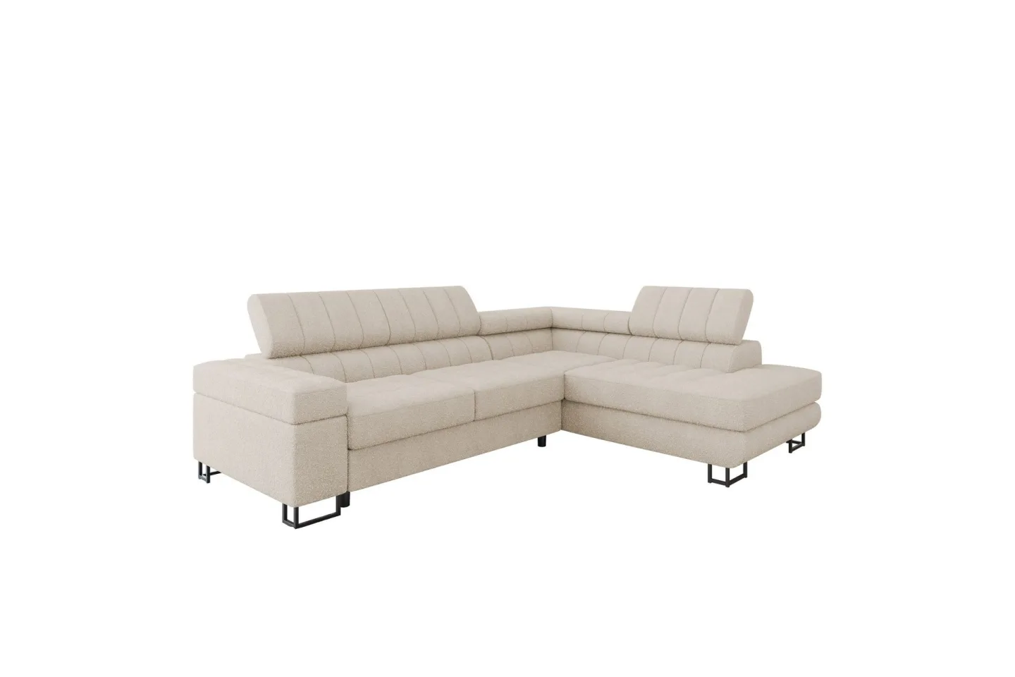 Warwick Soffa med Schäslong 3-sits - Beige