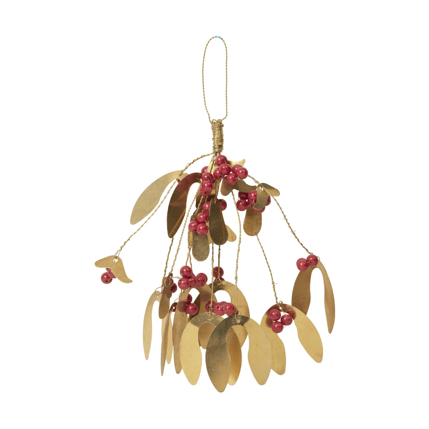 Broste Copenhagen Mistletoe julgranshänge Deep Red