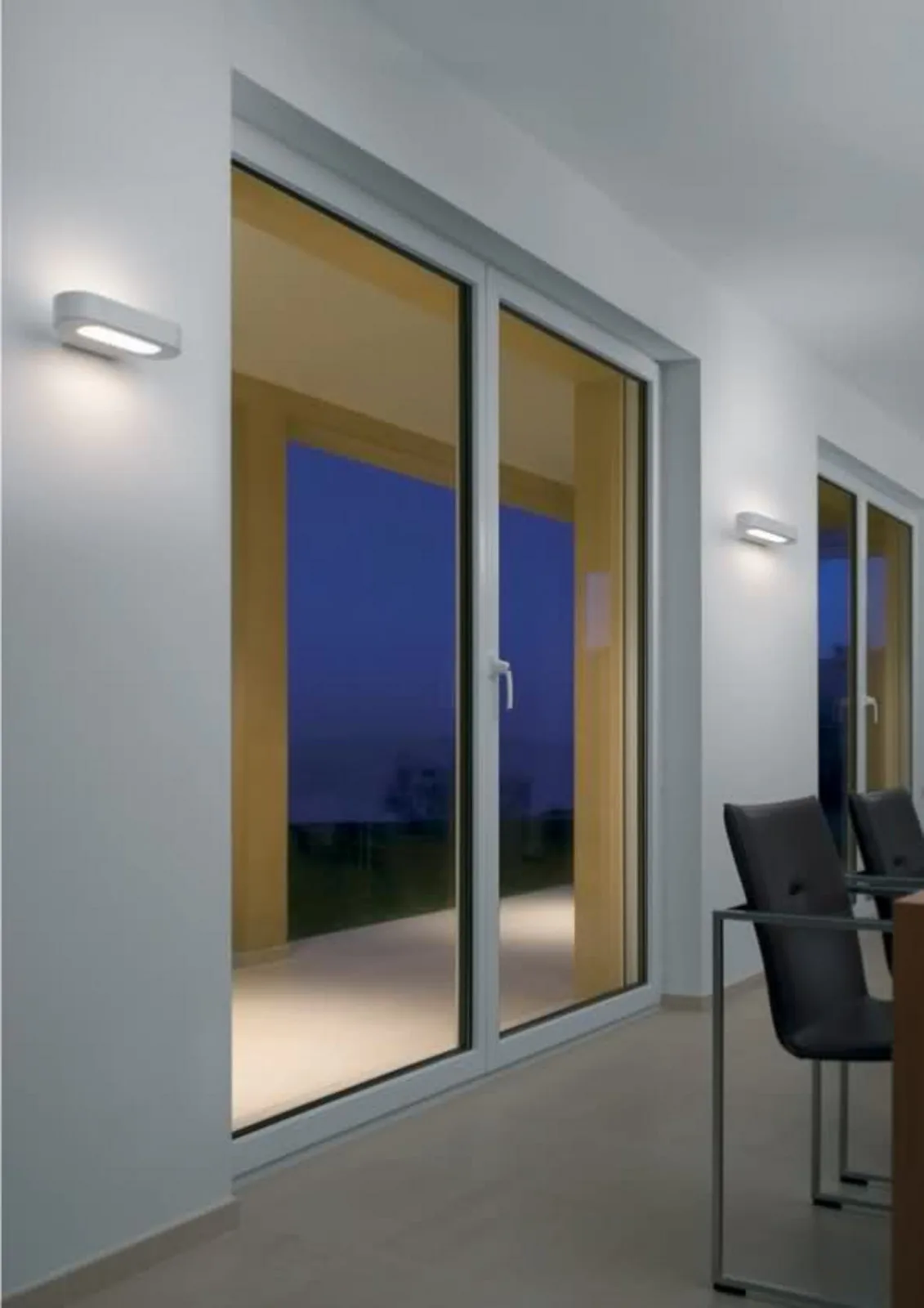 Talo 21 Wandleuchte Weiß LED - Artemide - Flurbereich - Aluminium