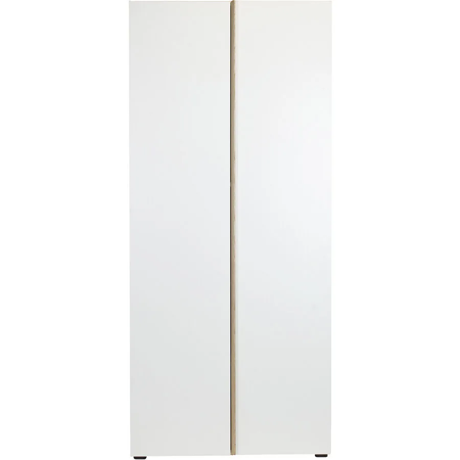 Aktenschrank Lale Weiss, Eiche Holz B 80 cm H 179.5 cm