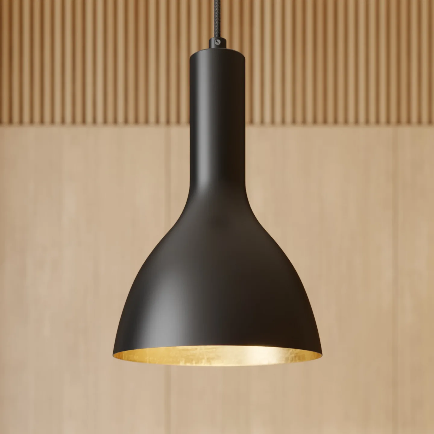 Cosmina 1 Taklampa Black/Gold - Arcchio - Kök - Modern - Metall - Med en ljuskälla