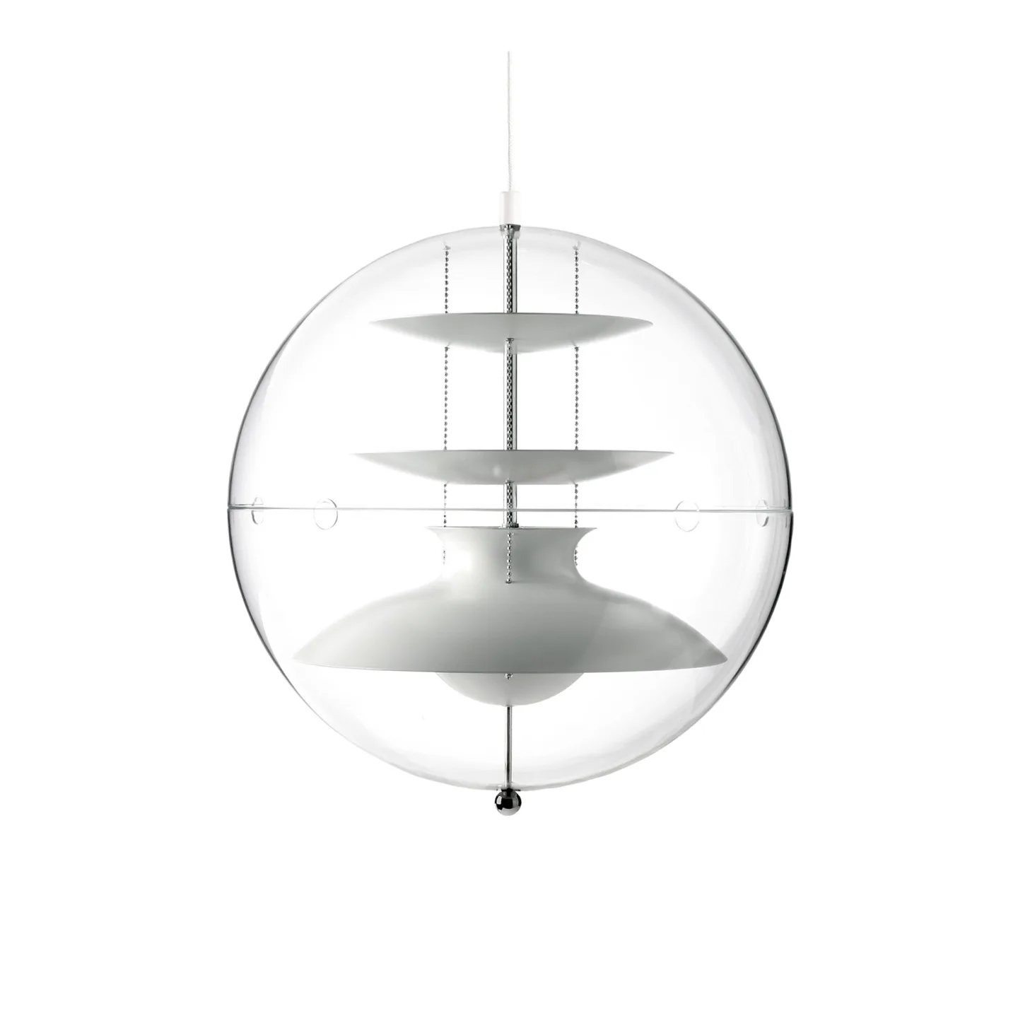 Verpan - Panto Pendant Ø50 - Pendellampor - Verner Panton - Vit