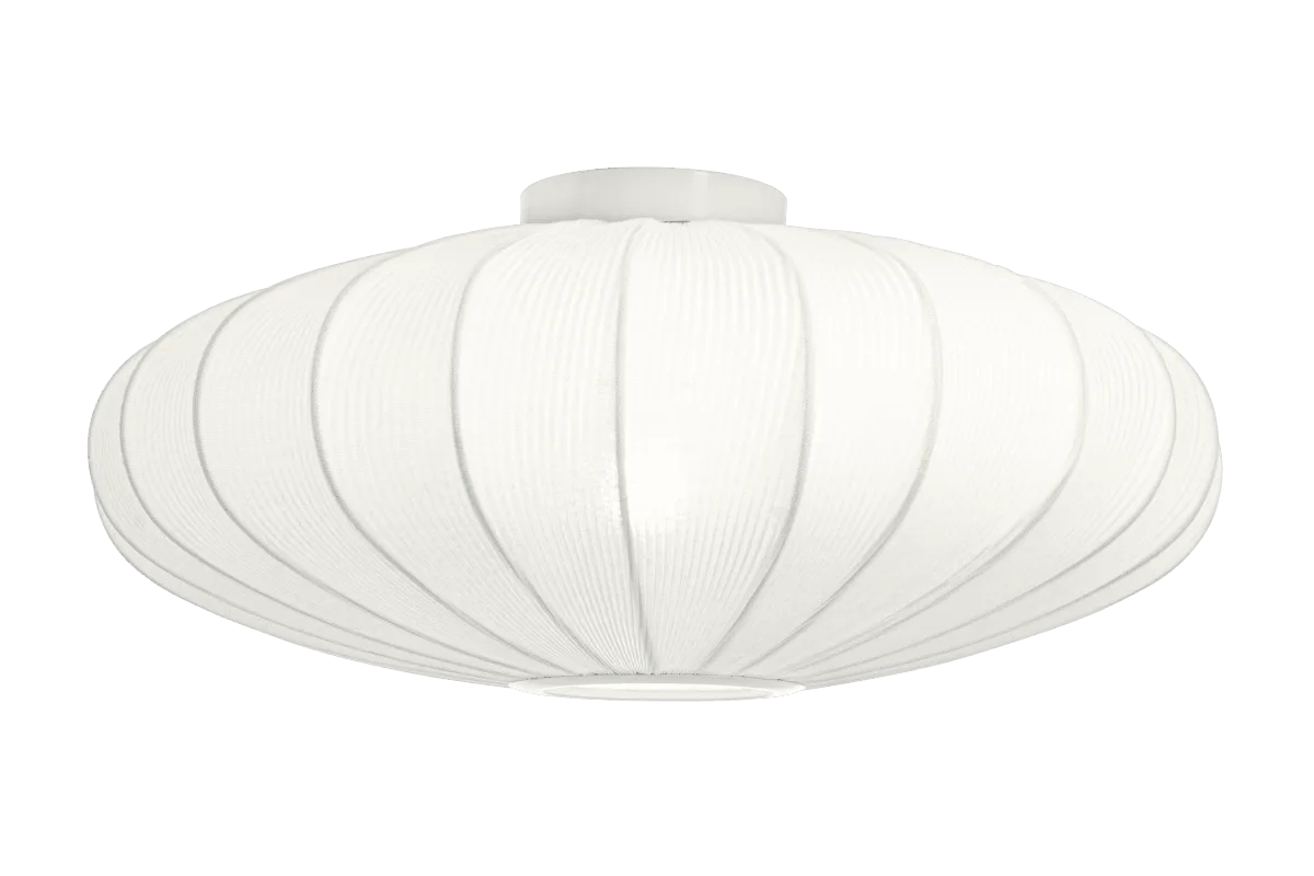 Mamsell Taklampa 55cm Vit