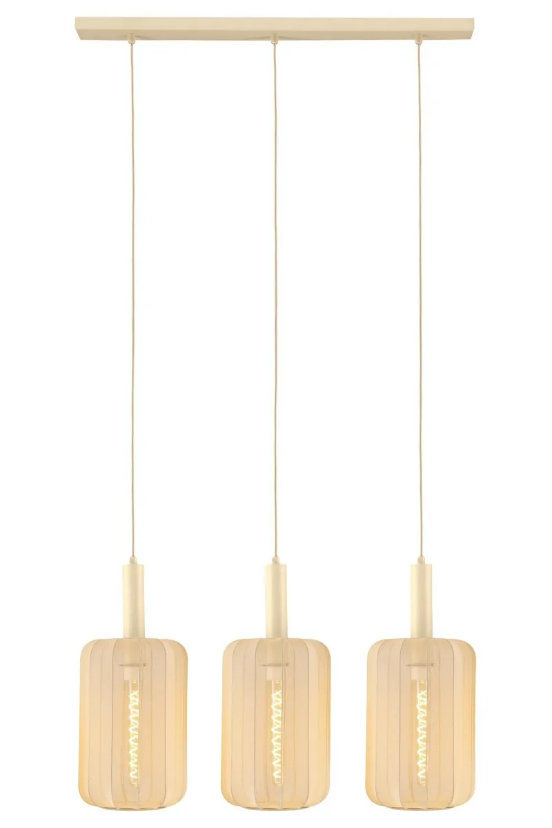 Lucide - Corina 90cm - Taklampa - Creme