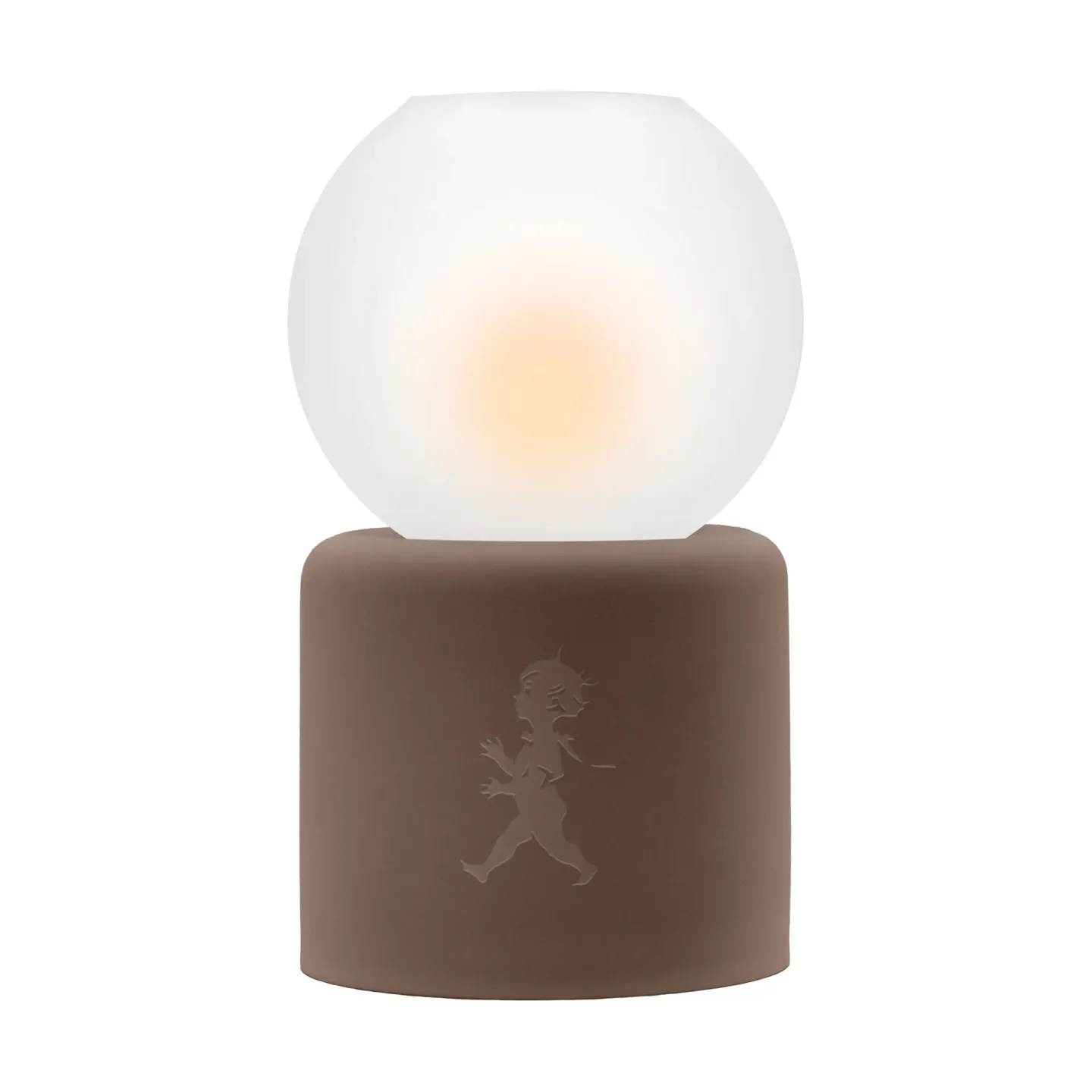 Solstickan Design Globe Teelichthalter Ø9,5x17 cm Braun