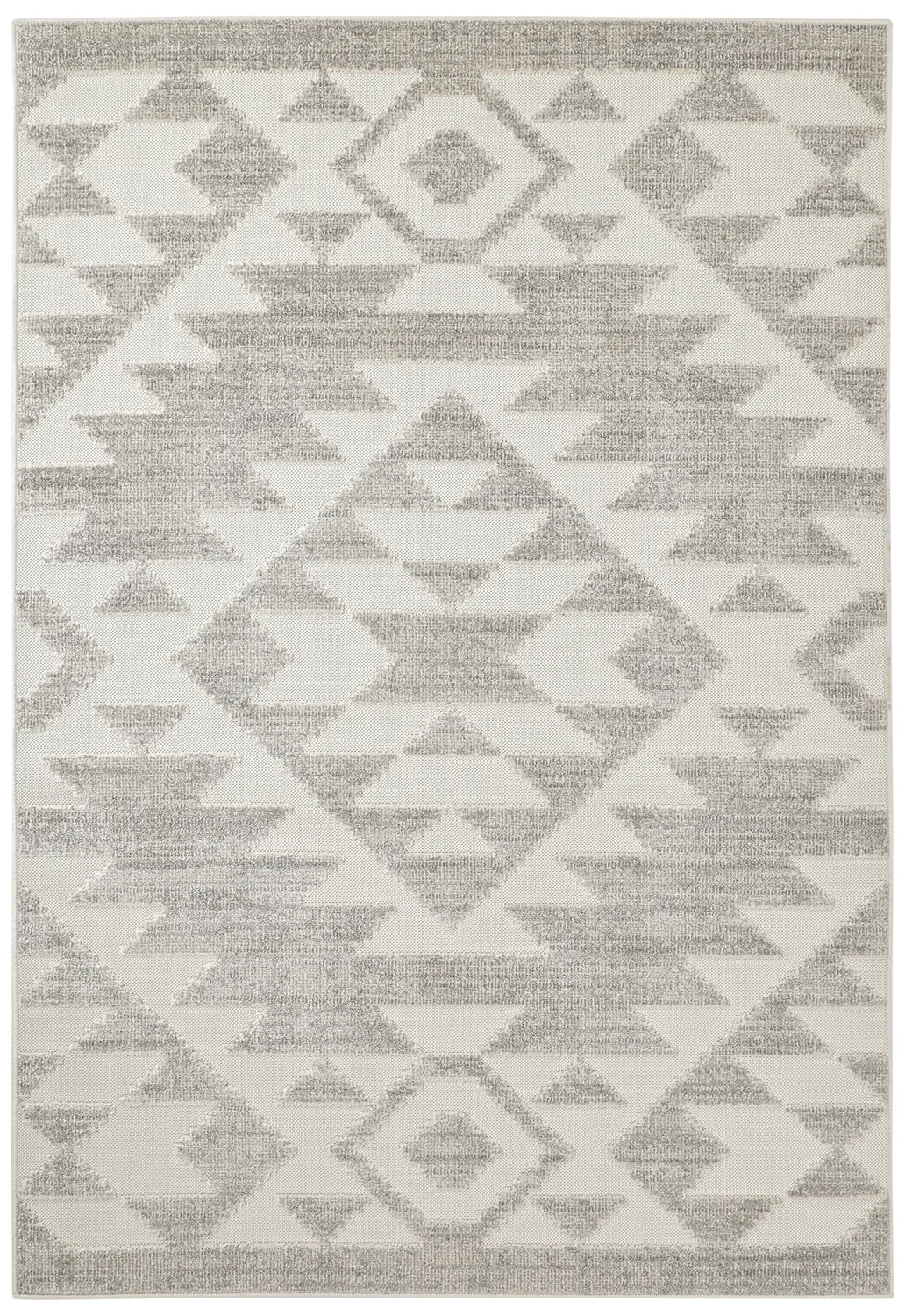 Shaggy Indoor/Outdoor - Patton (grå) (Størrelse: 160 x 230 cm)