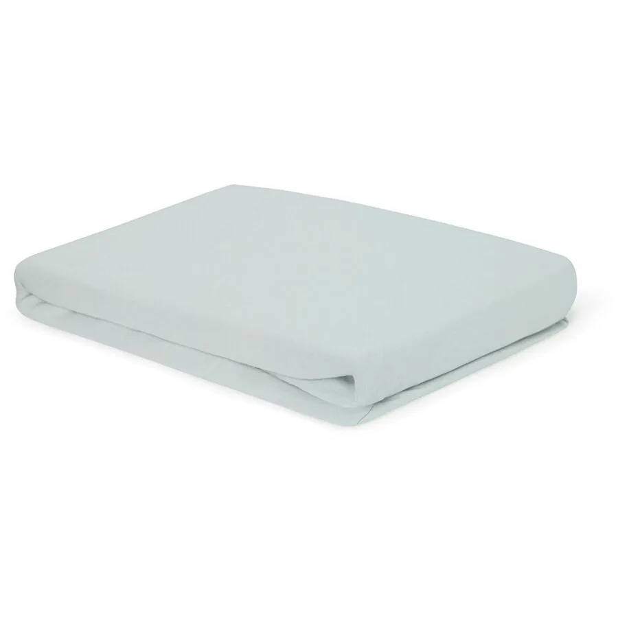 Living Home Fixleintuch Albany ciel Baumwolle 70 x 140 cm
