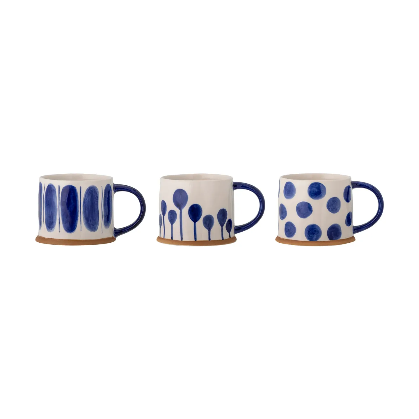 Bloomingville Linora Tasse 45 cl 3er-Pack Blau