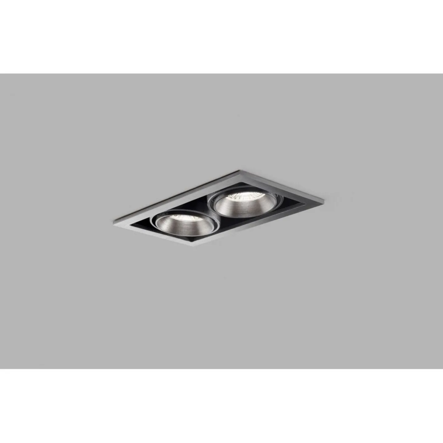 Ghost +2 Inbyggningsspot 18W 2700/3000K Titanium - LIGHT-POINT - Vardagsrum - Metall