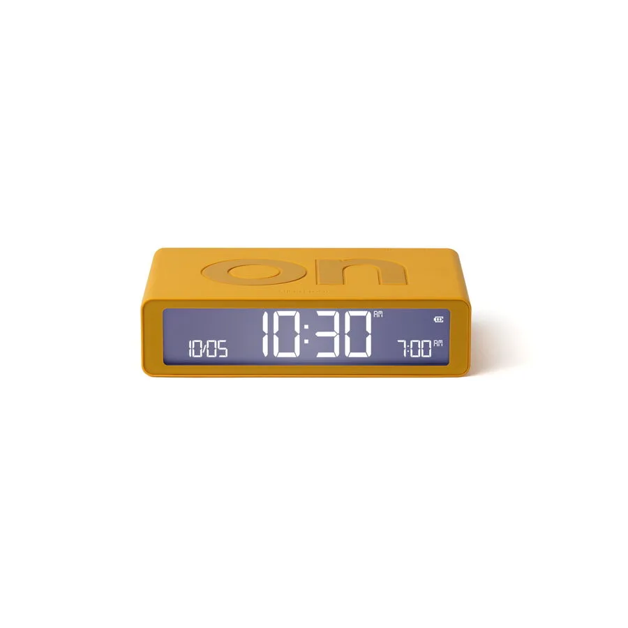 Lexon Wecker Flip Gelb Kunststoff - Farbe: Yellow