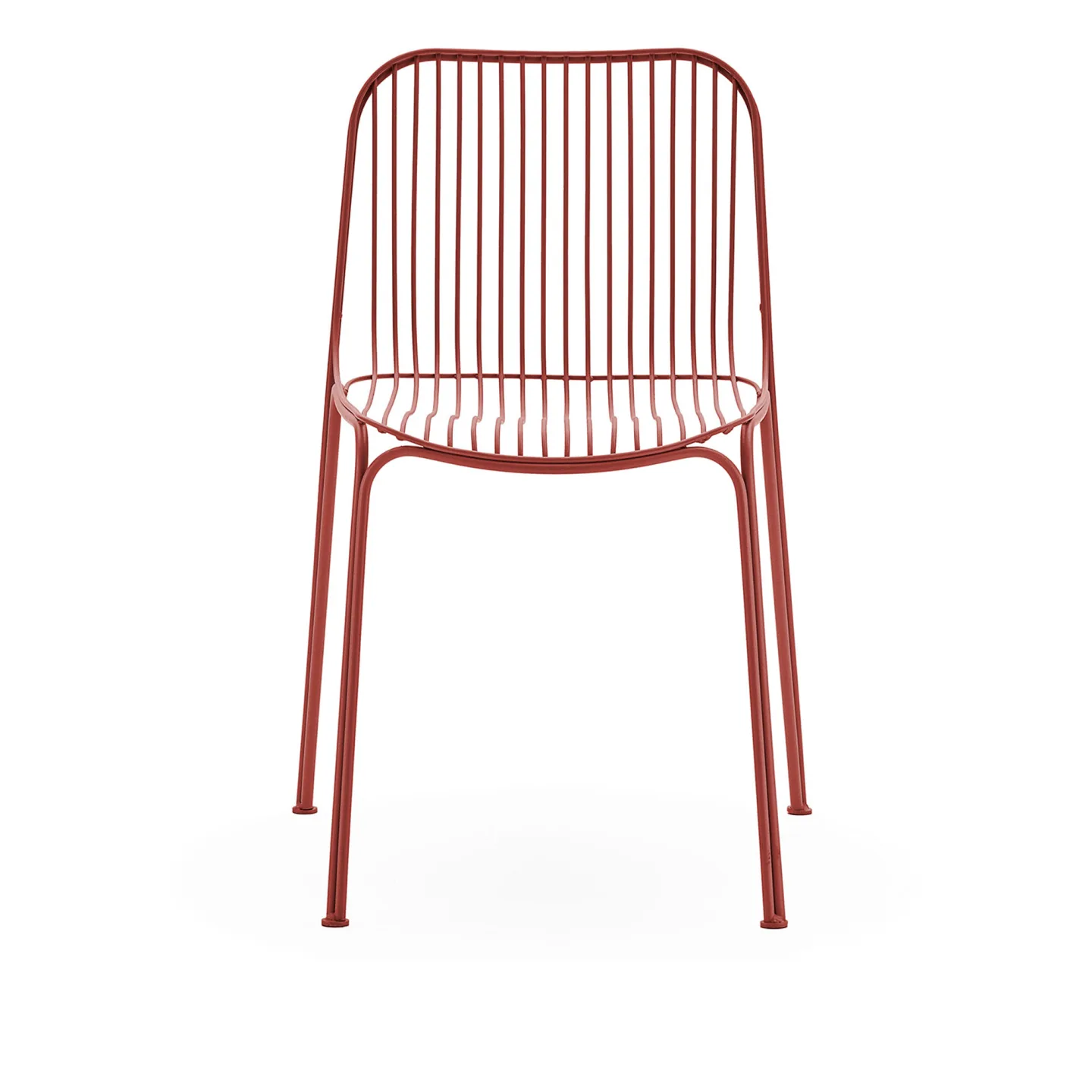 Kartell - Hiray Sedia Rust - Matstolar utomhus - Ludovica + Roberto Palomba - Brun - Metall