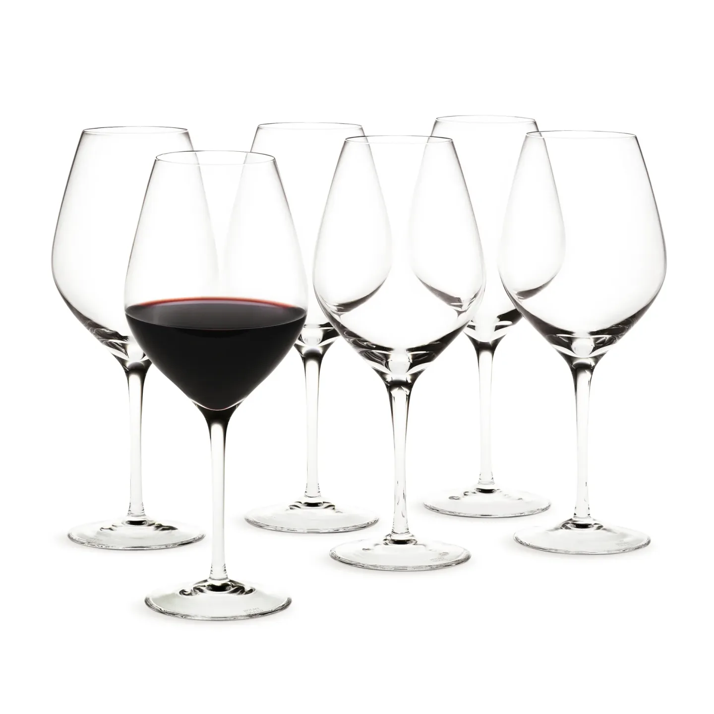 Holmegaard Cabernet rödvinsglas 52 cl 6-pack Klar