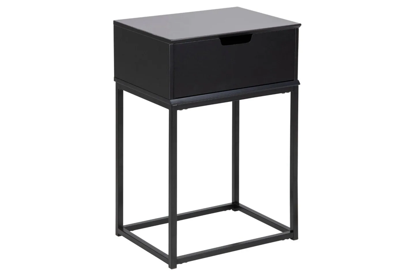 Azelia Sängbord 30 cm - Svart