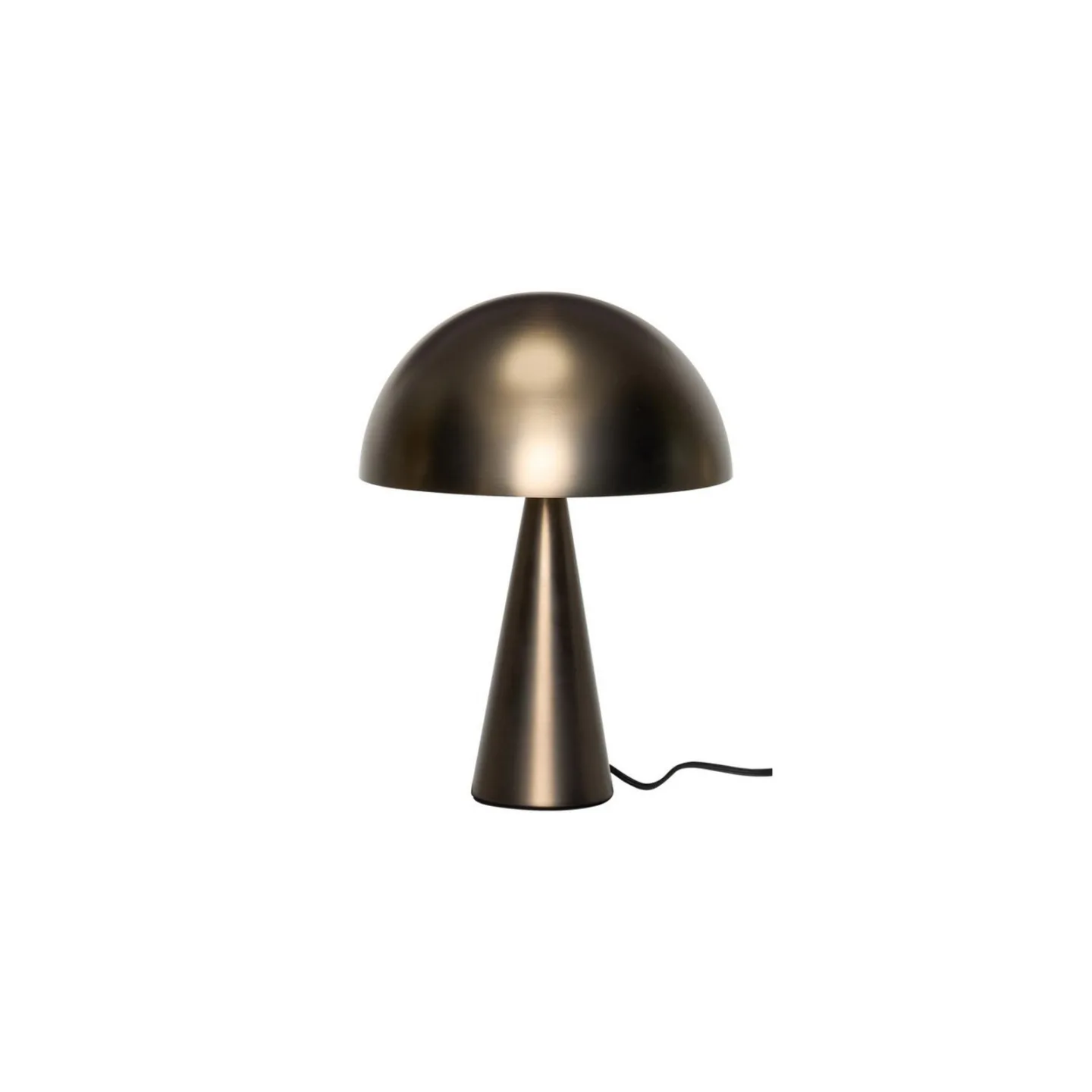 Mush Mini Tishlampe, messing brüniert, Höhe 34 cm - HÜBSCH - Wohnzimmer - Modern - Metall - Einflammig