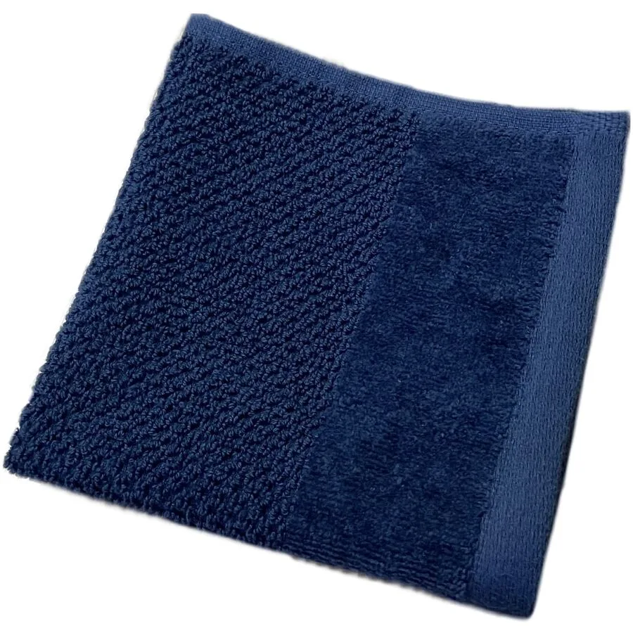 Lavette Caprice Velour Blau Baumwolle 30 cm 30 cm