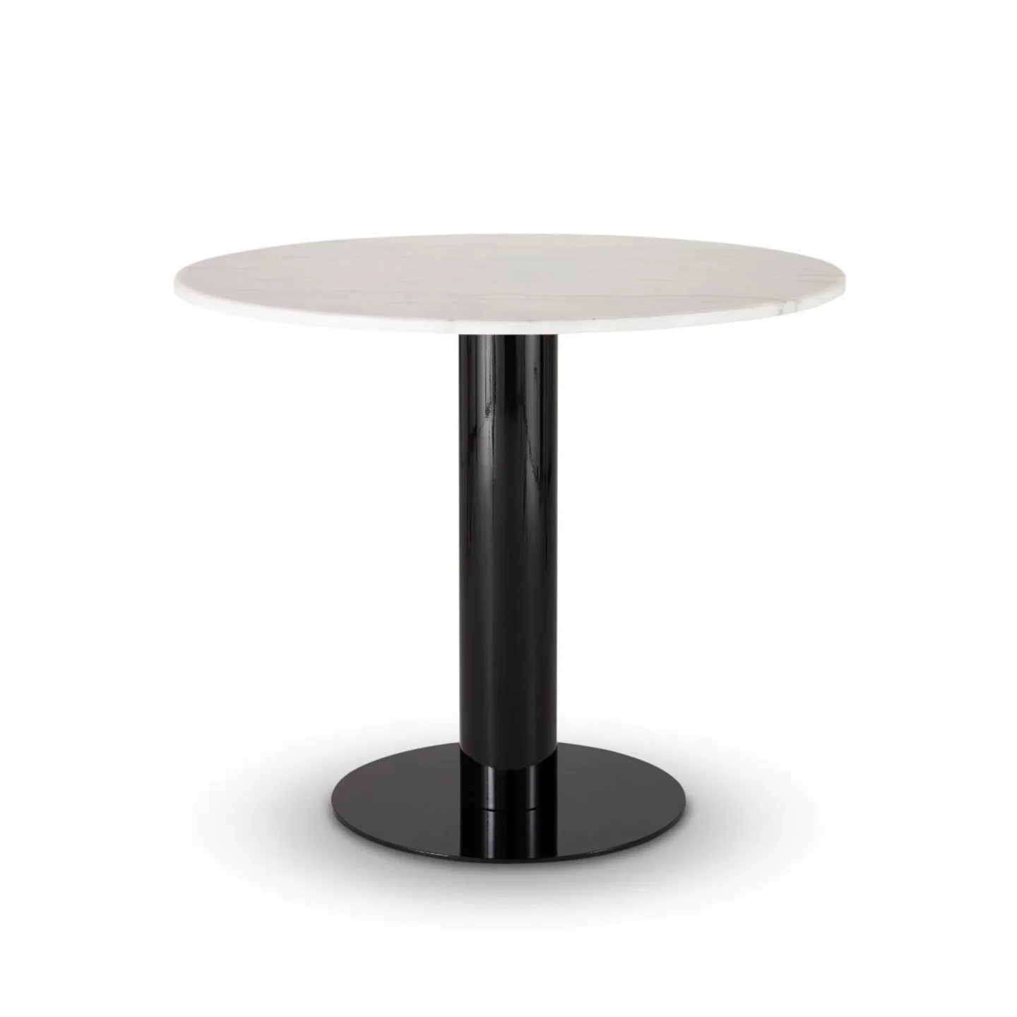 Tom Dixon - Tube Table - Black - Matbord - Svart,Vit - Metall/Sten