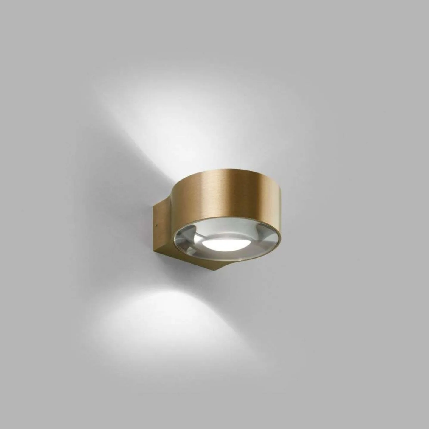 Orbit Mini Wandleuchte 2700K Brass - LIGHT-POINT - Wohnzimmer - Aluminium